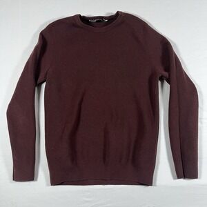Primark Brown Tight-Knit Crew Neck Long Sleeve Pullover Sweater XL